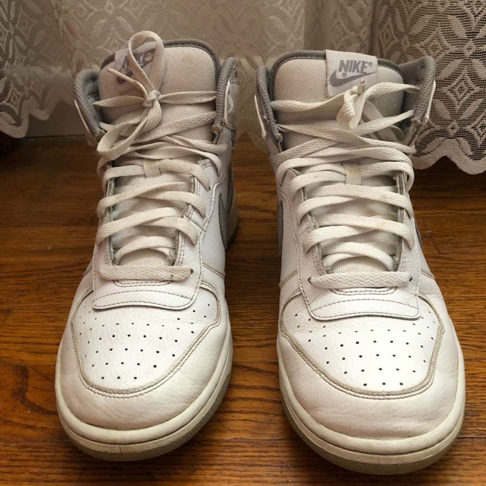 Men’s White Nike High Tops